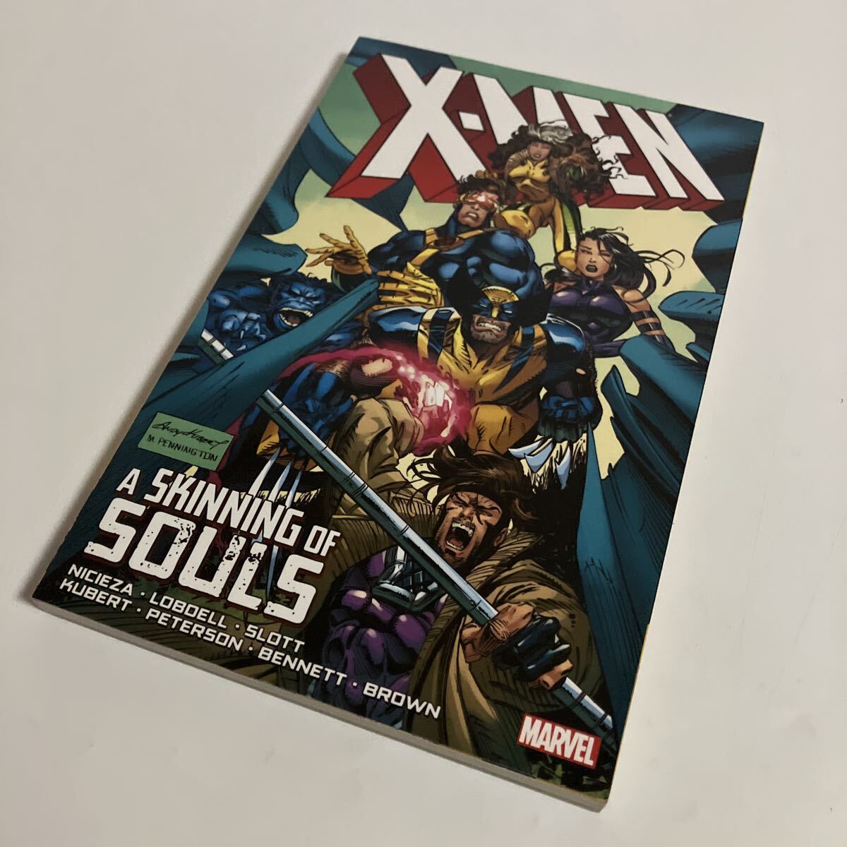 アメコミ X-MEN: A SKINNING OF SOULS 英語版 20240213YAMA-A4(OY)拍卖