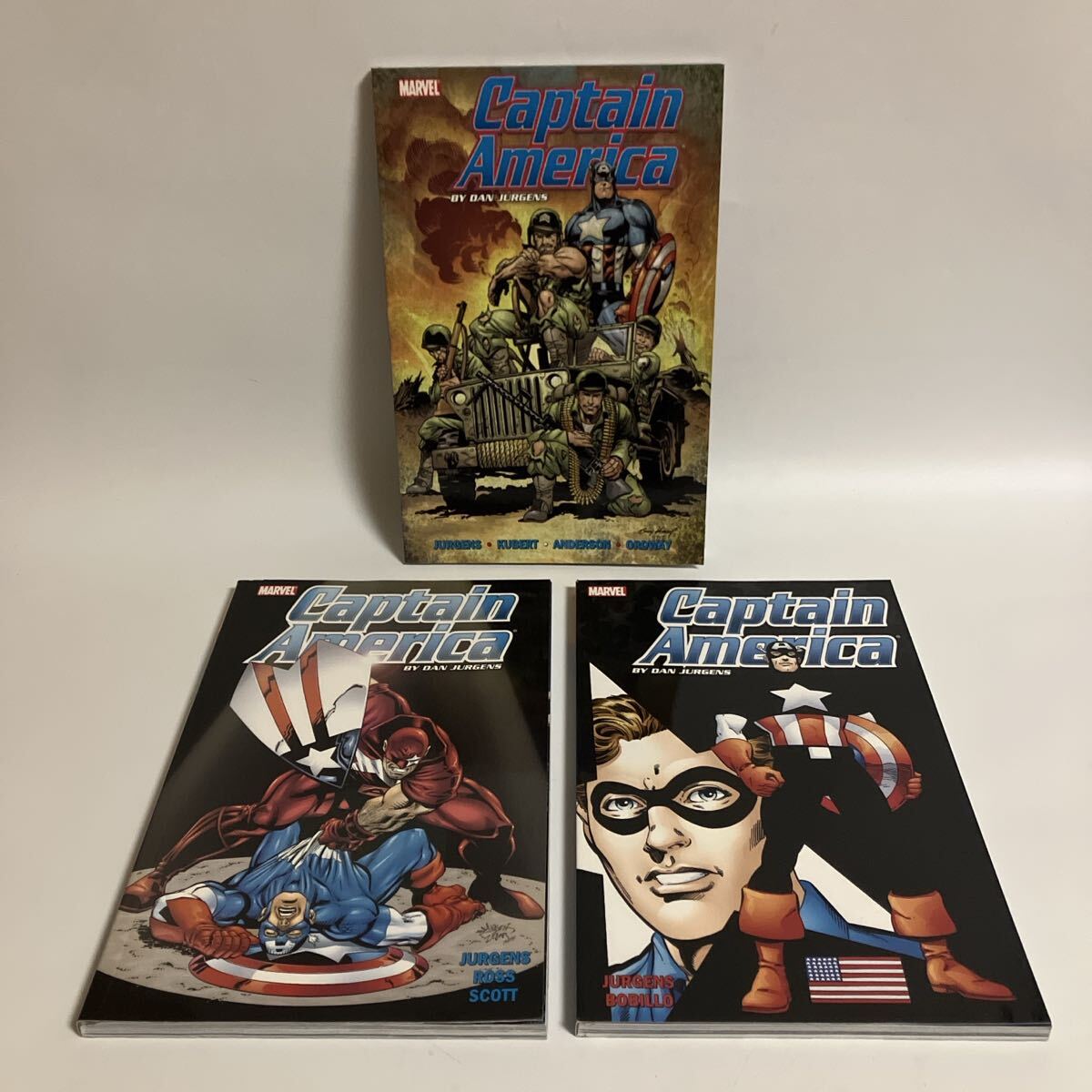 アメコミ キャプテン・アメリカ 3巻セット CAPTAIN AMERICA BY DAN JURGENS Vol.1〜Vol.3 英語版 20251129YAMA-A2(OY)拍卖