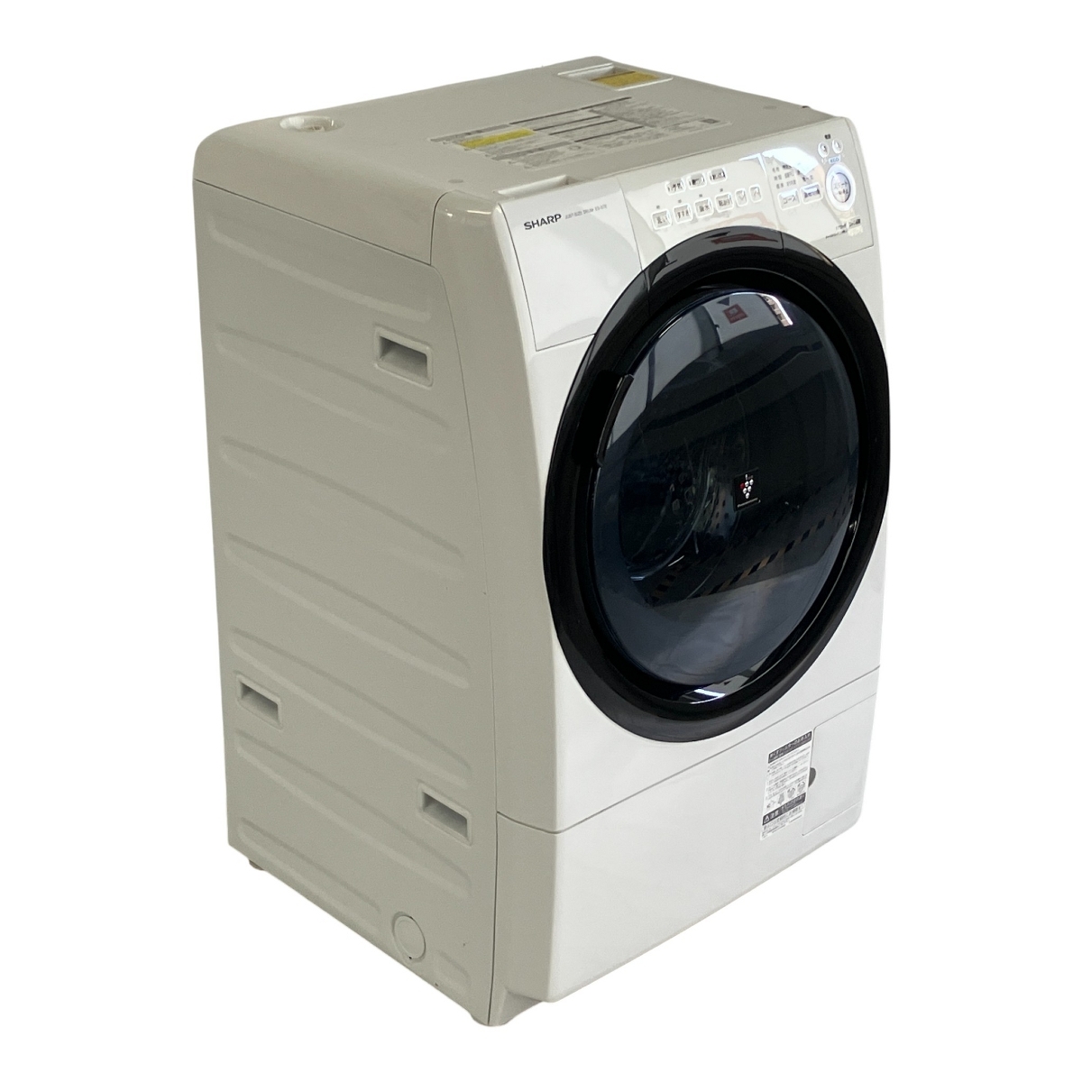 SHARP ES-S7E-WR 2020年製 ドラム式 プラズマクラスター 洗濯乾燥機 右開き 7kg 3.5kg ジャンク F10257127拍卖