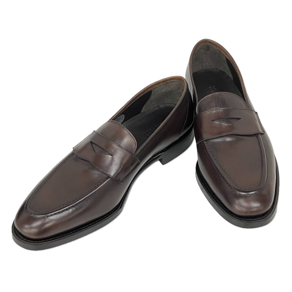 BARNEYS NEWYORK コインローファー6 1/2 24.5cm バーニーズ ニューヨーク 革靴 ビジネス 中古 良好 S10588339拍卖