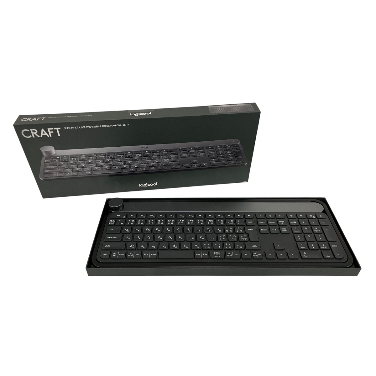 Logicool ロジクール KX1000s CRAFT ワイヤレスキーボード PC周辺機器B10580789拍卖