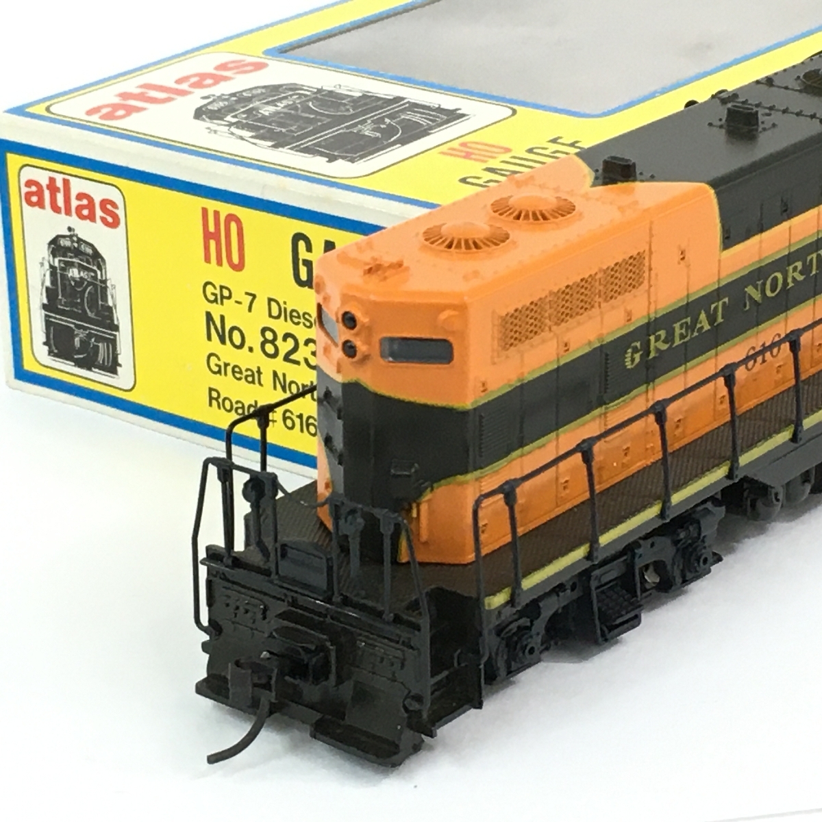 Atlas 8236 グレートノーザン鉄道 EMD GP7形 ディーゼル機関車 HOゲージ 鉄道模型 中古 N10503674拍卖