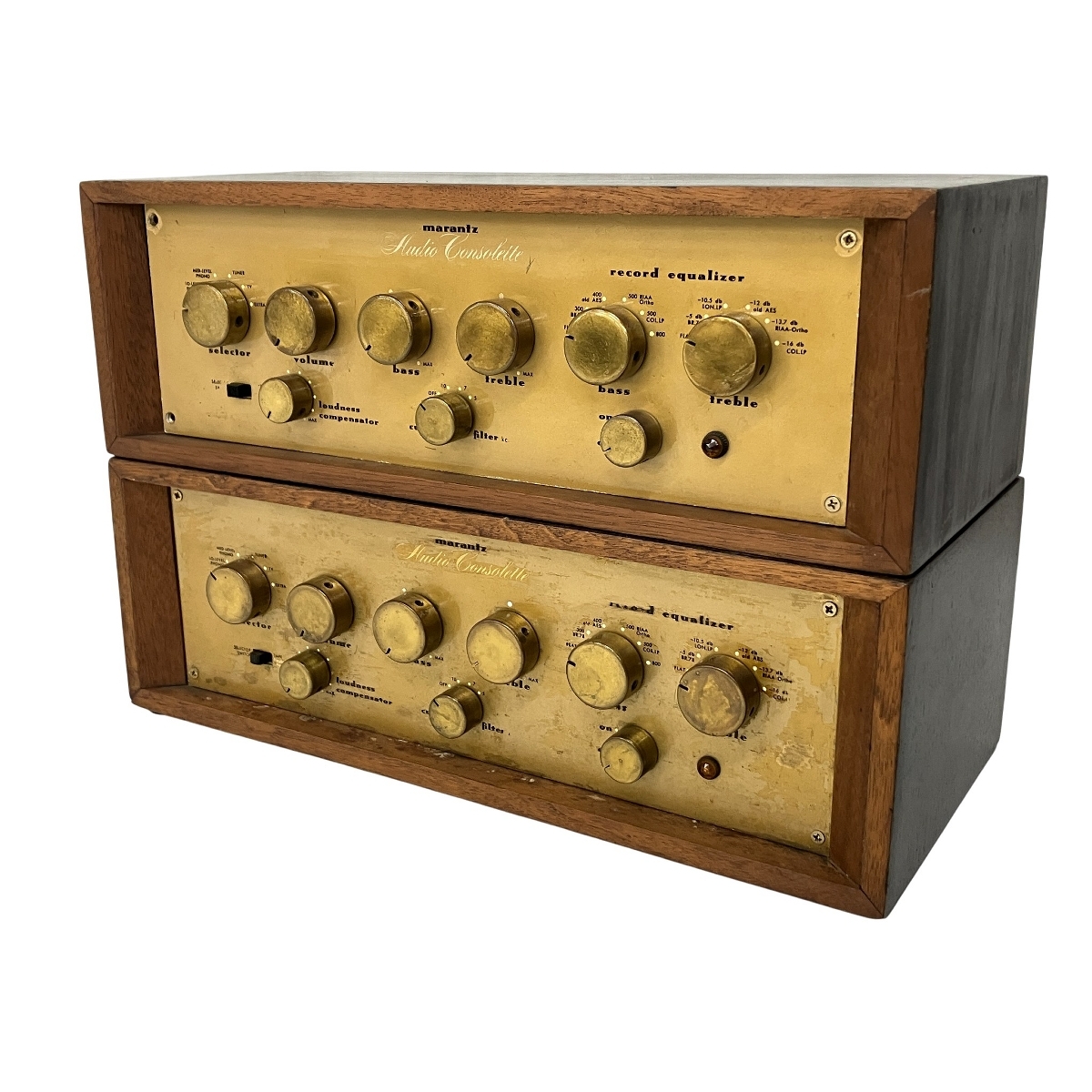 Marantz Audio Consolette Model1 モノラルプリアンプ ペア マランツ第一号モデル 音響 現状品 ヴィンテージ ジャンク S10569658拍卖