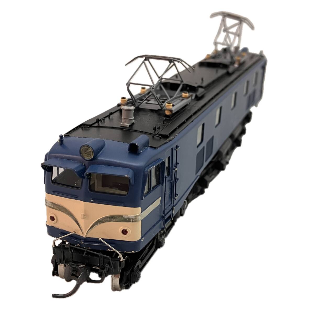 エンドウ 直流 電気機関車 EF58 上越型 1997年製 HOゲージ 鉄道模型 パンタグラフ破損 ジャンク C10574260拍卖