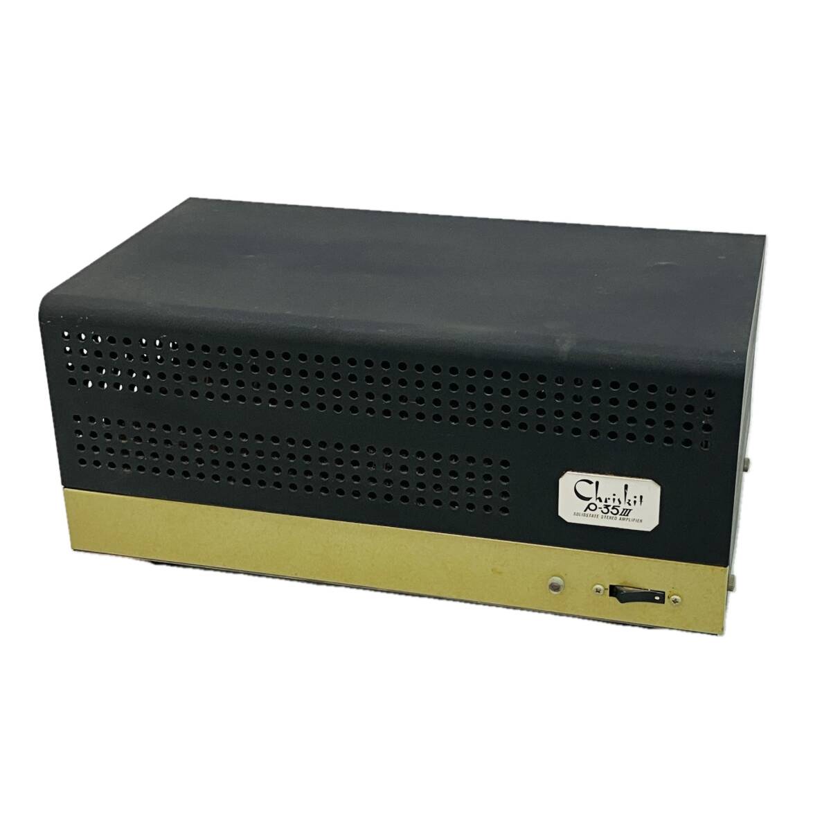 Chriskit P-35III パワーアンプ クリスキット アンプ オーデイオ機器 音響機材 音響 現状品 ジャンク C10594743拍卖