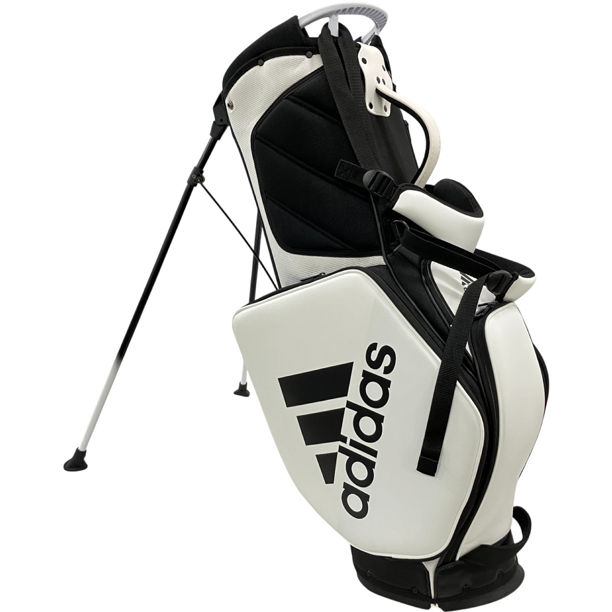 adidas TOUR PRO STCB GUW09 ツアープロ 9.5型 キャディバッグ スタンド式 アディダス ゴルフ 用品 中古 H10586174拍卖