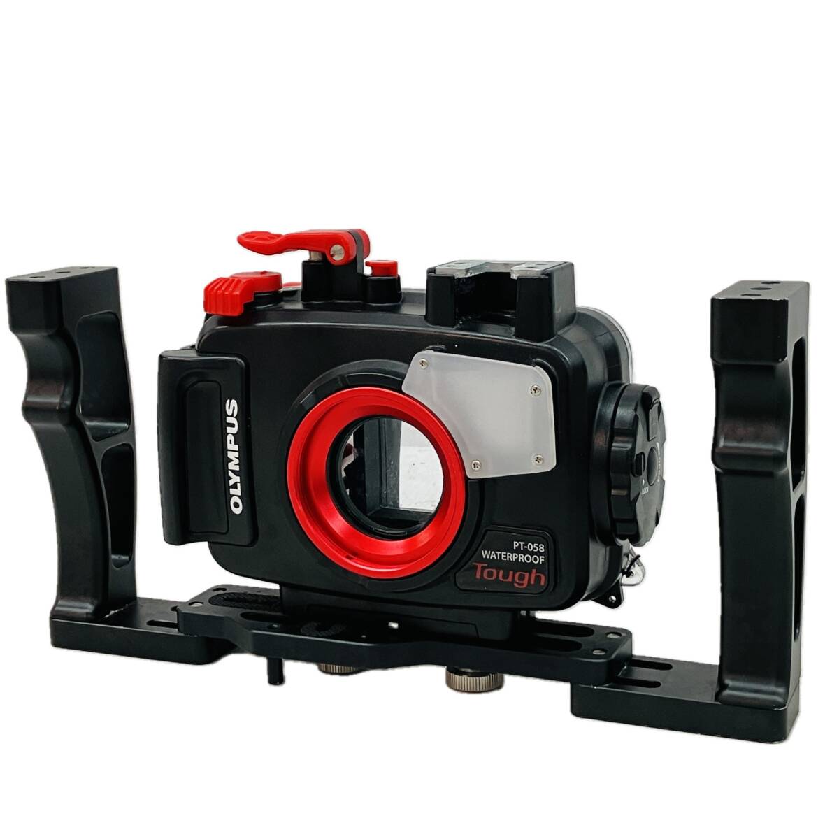 OLYMPUS オリンパス PT-058 防水プロテクター グリップベース付き カメラ 周辺機器 海 水中 中古 C10583571拍卖
