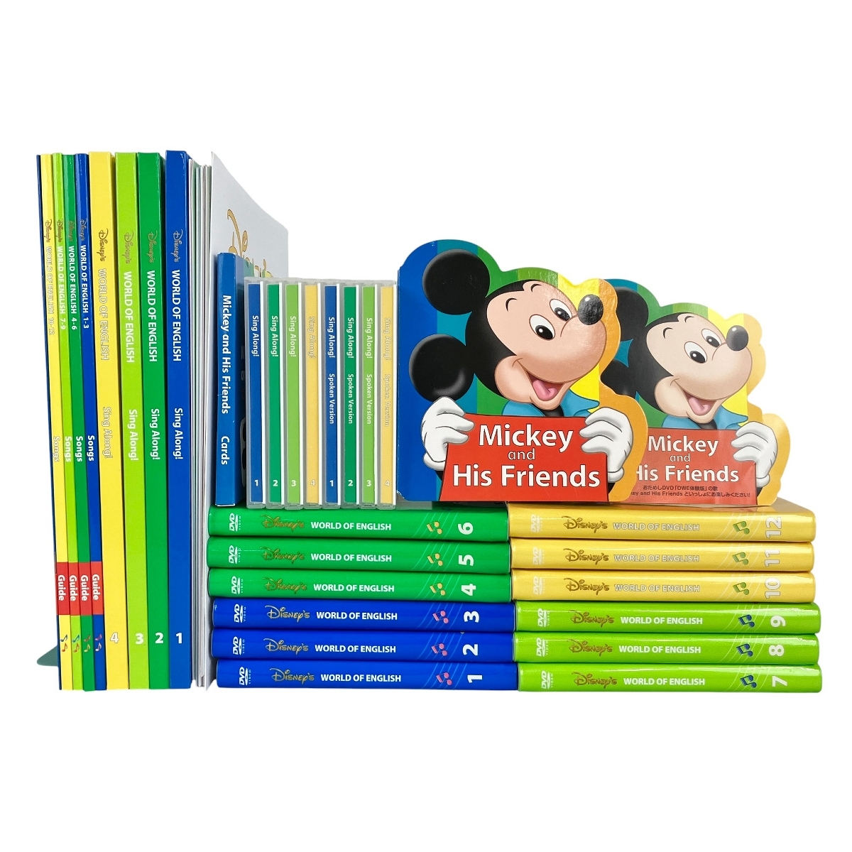 DWE シングアロング 2016年頃 DVD版 ディズニーワールドオブイングリッシュ 英語 教材 中古 Y10569163拍卖