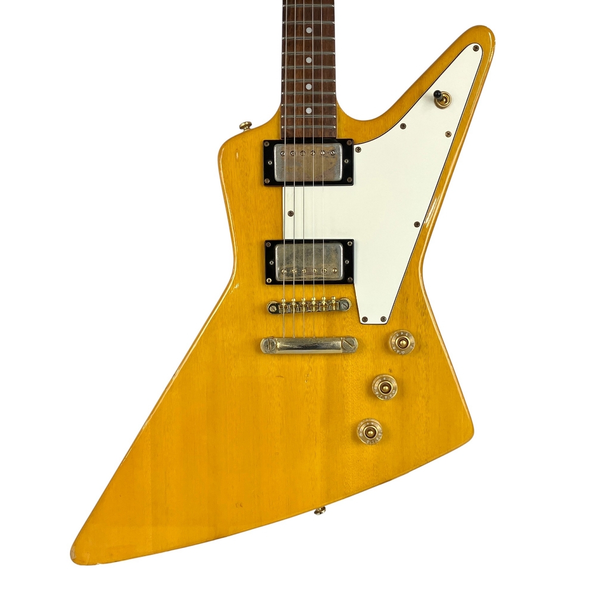 Epiphone 1958 Korina Explorer Aged Natural 2000年製 エレキギター Gibson Custom エピフォン 弦楽器 中古 Y10581643拍卖