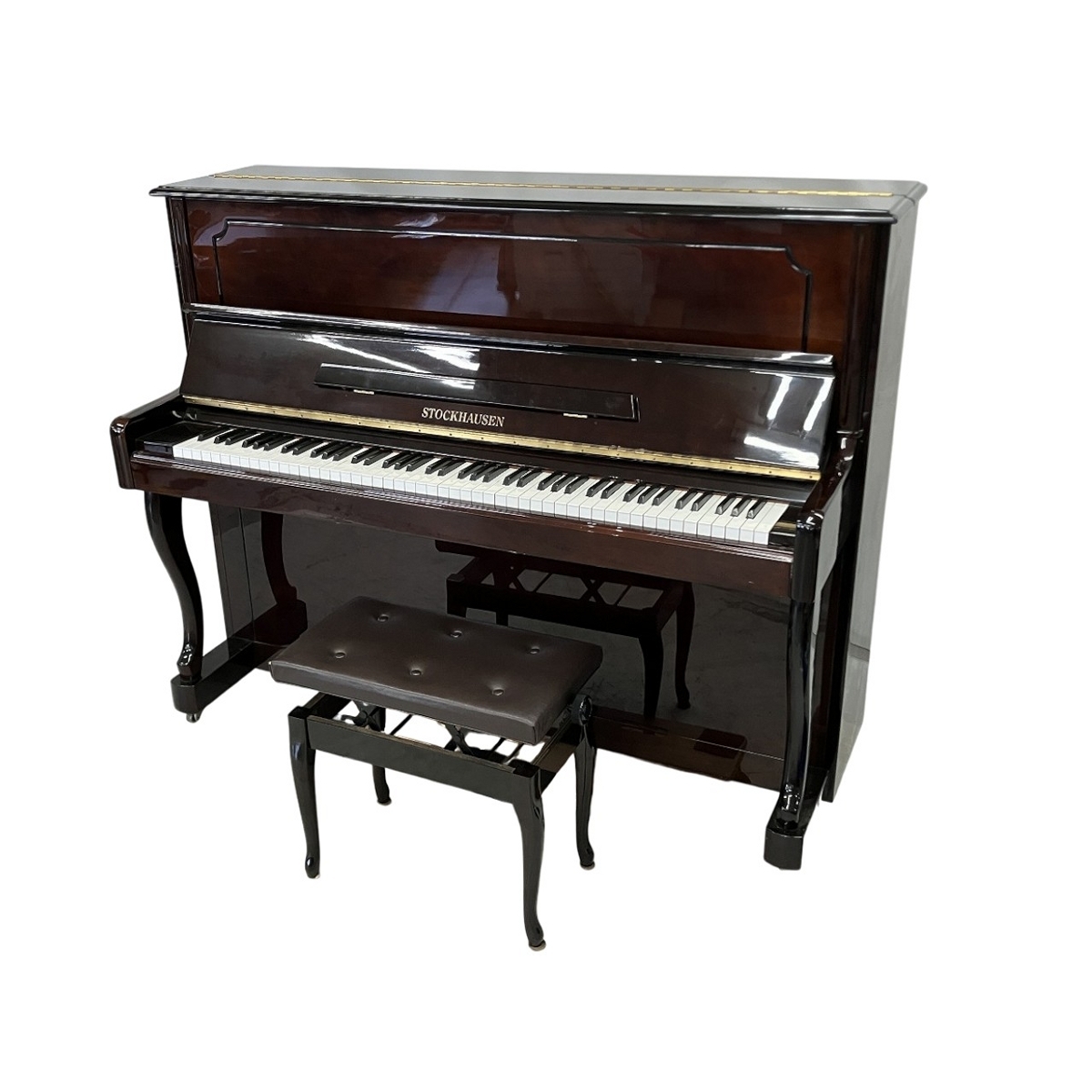 STOCKHAUSEN SPU-121WN アップライトピアノ ストックハウゼン 楽器 中古 直 W10526974拍卖