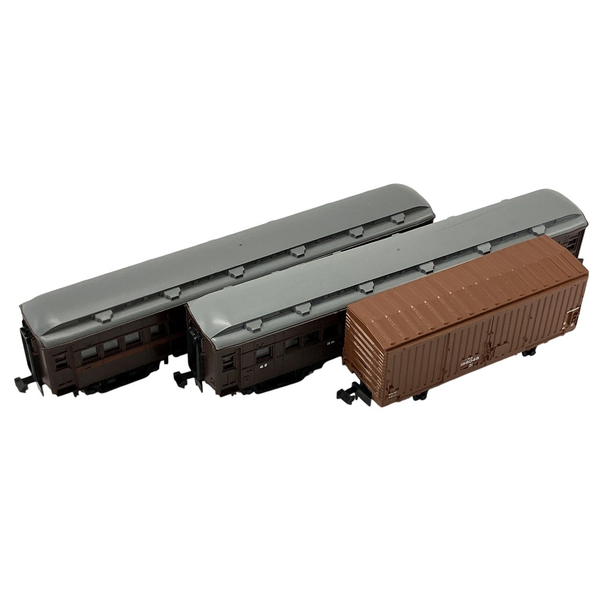 KATO 807 ワム80000 503 オハニ30 BBサウンドシステム SLドラフトN ホイッスル 客車 貨車 3両セット 鉄道模型 Nゲージ 中古 W10585993拍卖