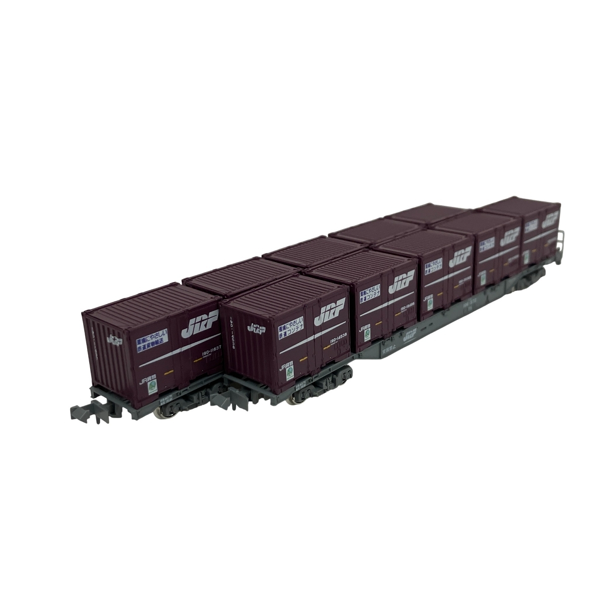 KATO 10-245 コキ106形 19Dコンテナ積載 2両セット 7点セット 鉄道模型 Nゲージ 中古 O10589160拍卖
