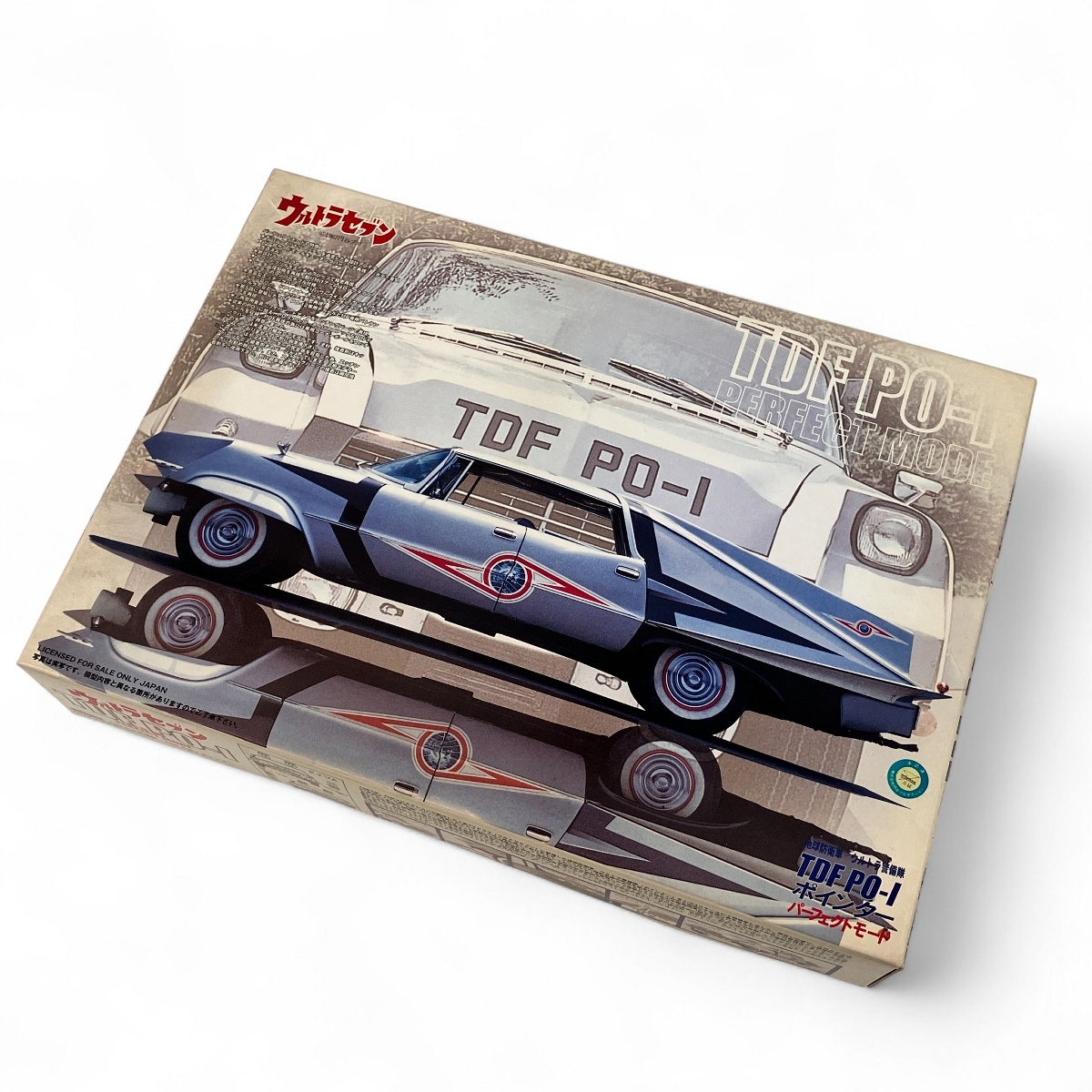 FUJIMI 1/24 ウルトラセブン 完全版 TDF PO-1 ポインター パーフェクトモード プラモデル 中古 組立途中 Z10612349拍卖