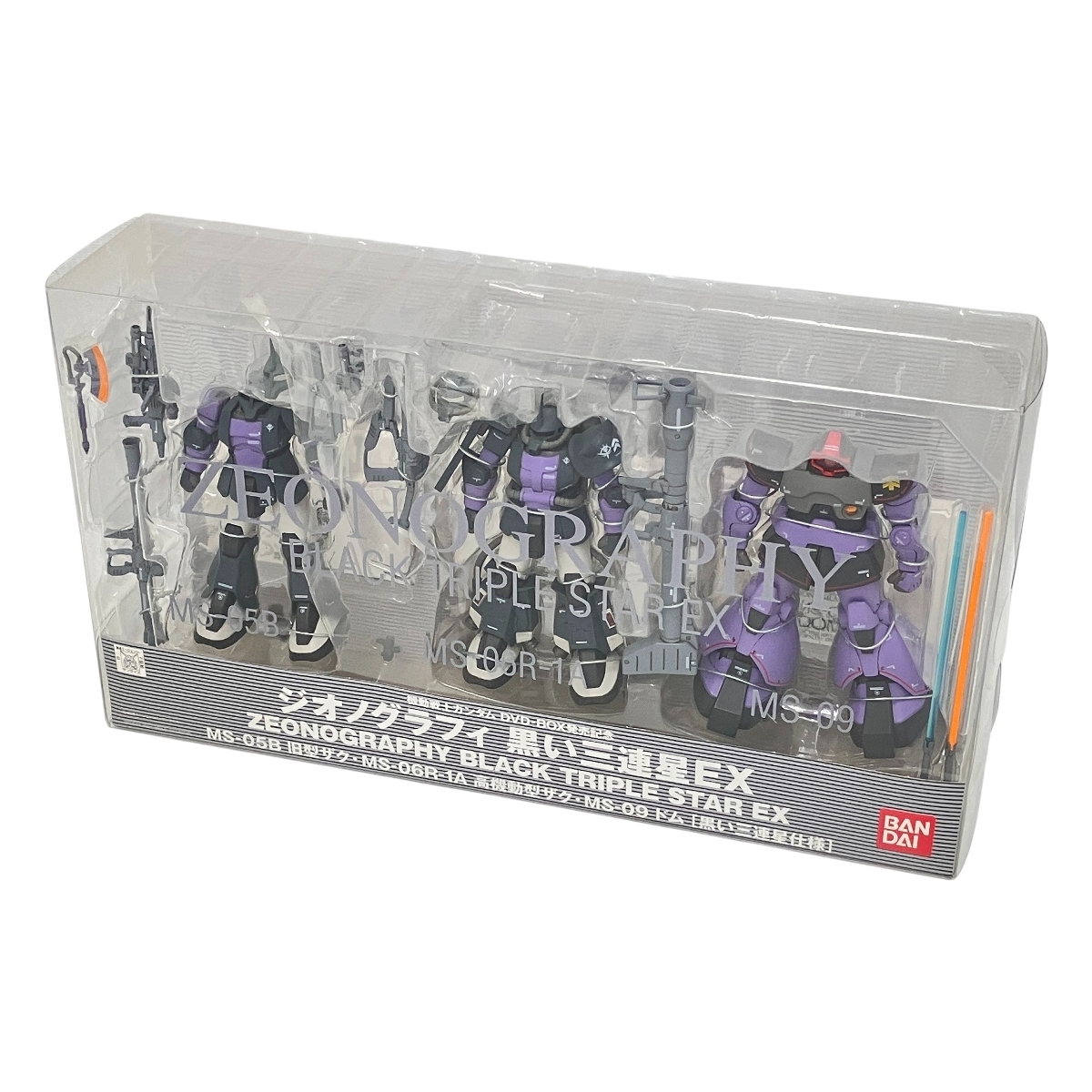 BANDAI 機動戦士ガンダム ジオノグラフィ 黒い三連星 EX フィギュア 未使用 Z10612329拍卖