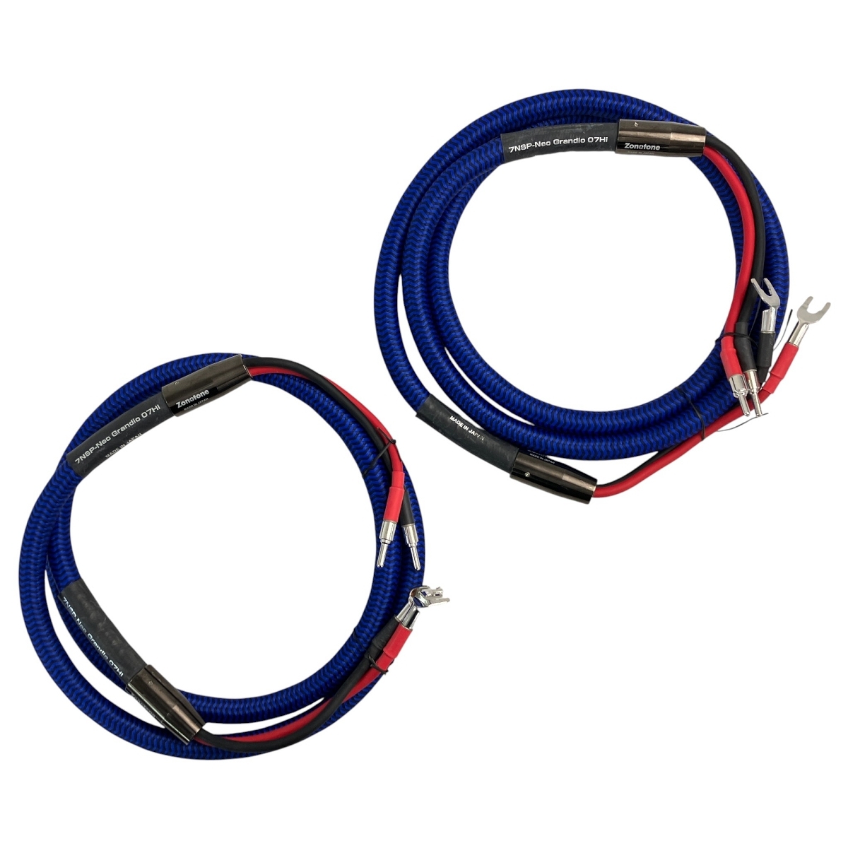 ZONOTONE 7NSP-Neo Grandio 07Hi スピーカーケーブル 2本 2M ゾノトーン スピーカーケーブル 音響機材 中古 N10605446拍卖