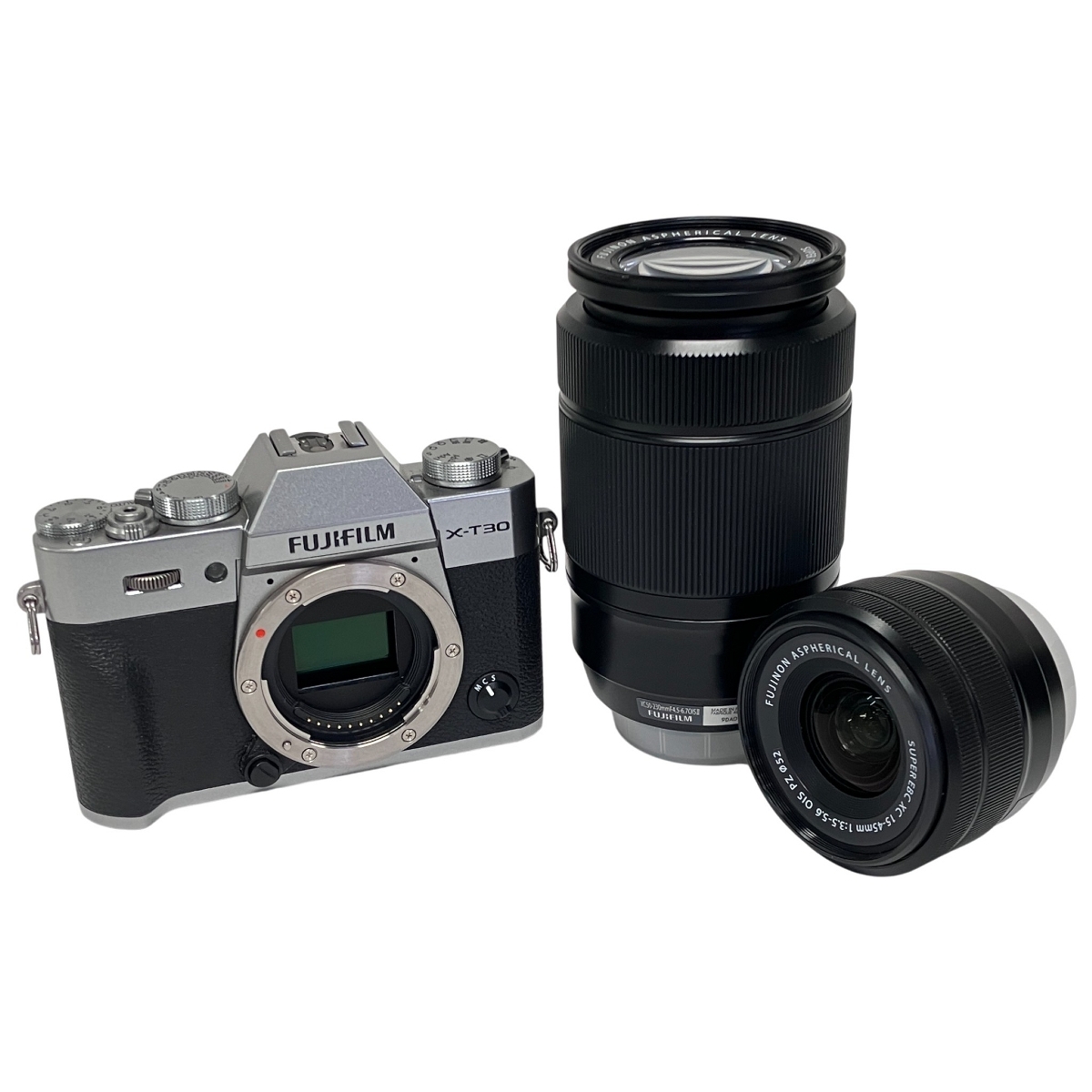 富士フイルム FUJIFILM X-T30 XC15-45mm XC50-230mm ダブルズームレンズキット ミラーレス一眼カメラ 中古 F10589760拍卖