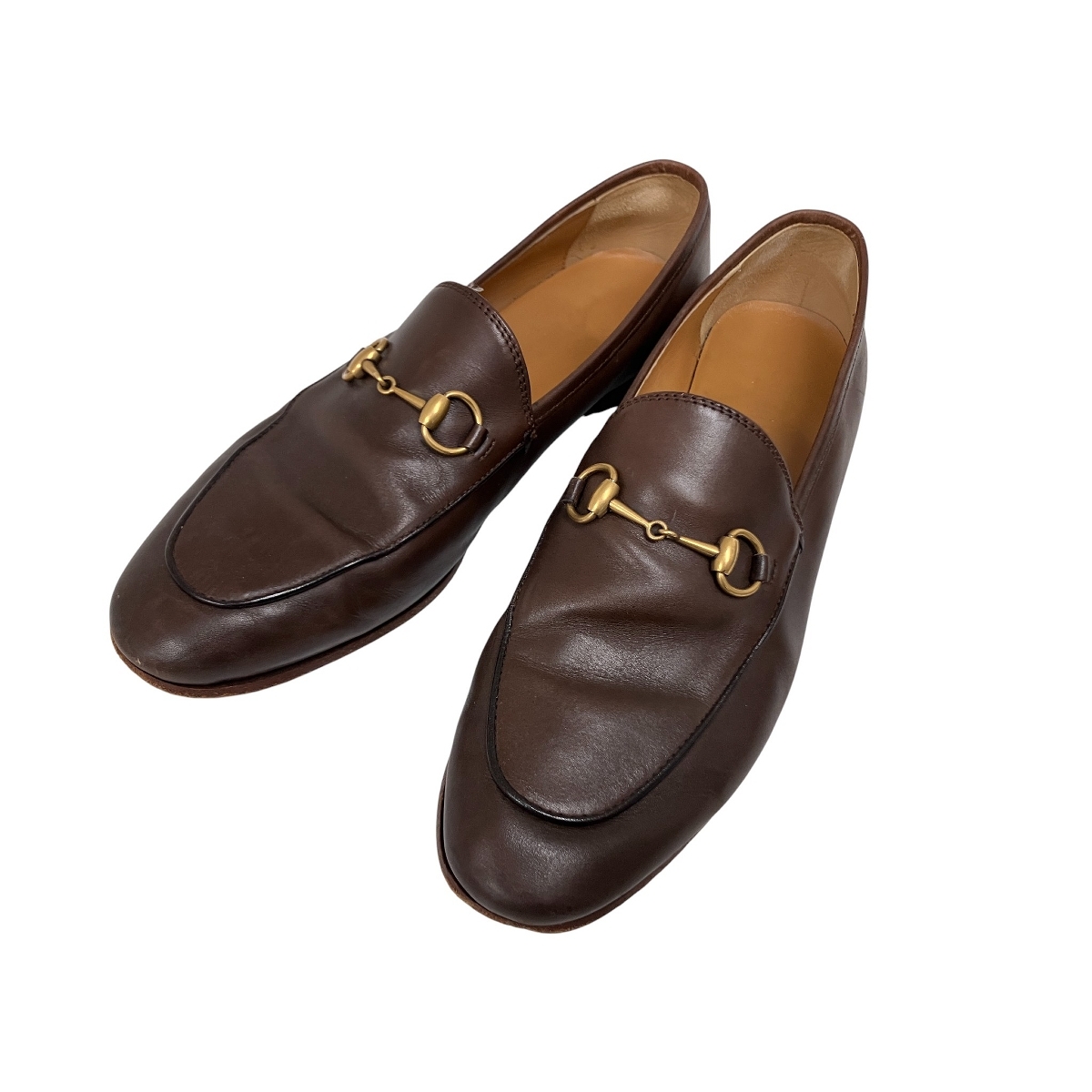 GUCCI グッチ ホースビット ヨルダーン ローファー レザー シューズ 革靴 中古 O10587745拍卖