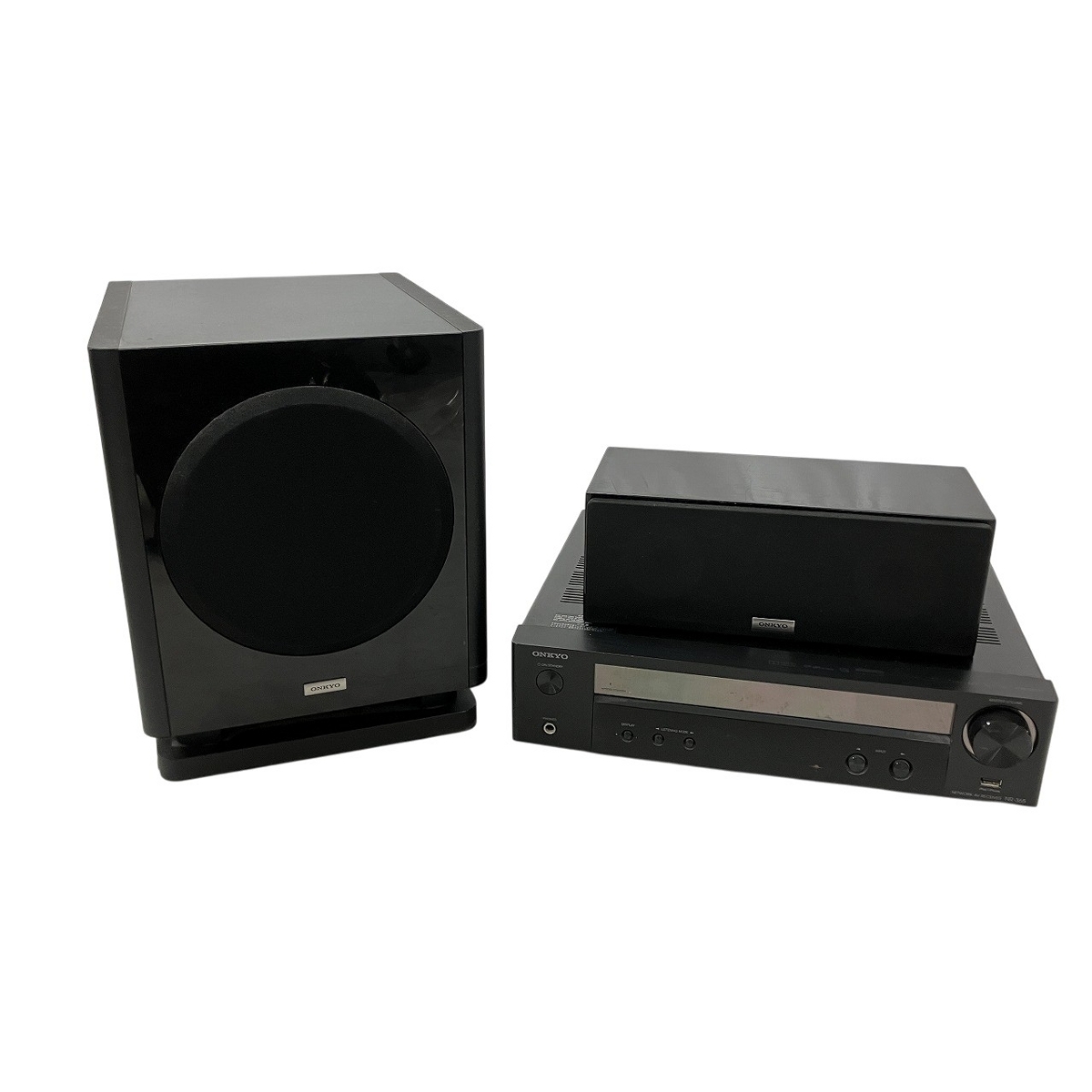 ONKYO NR-365 SWA-V50 D-190C ホームシアターパッケージ セット オンキヨー 訳有 W10564646拍卖
