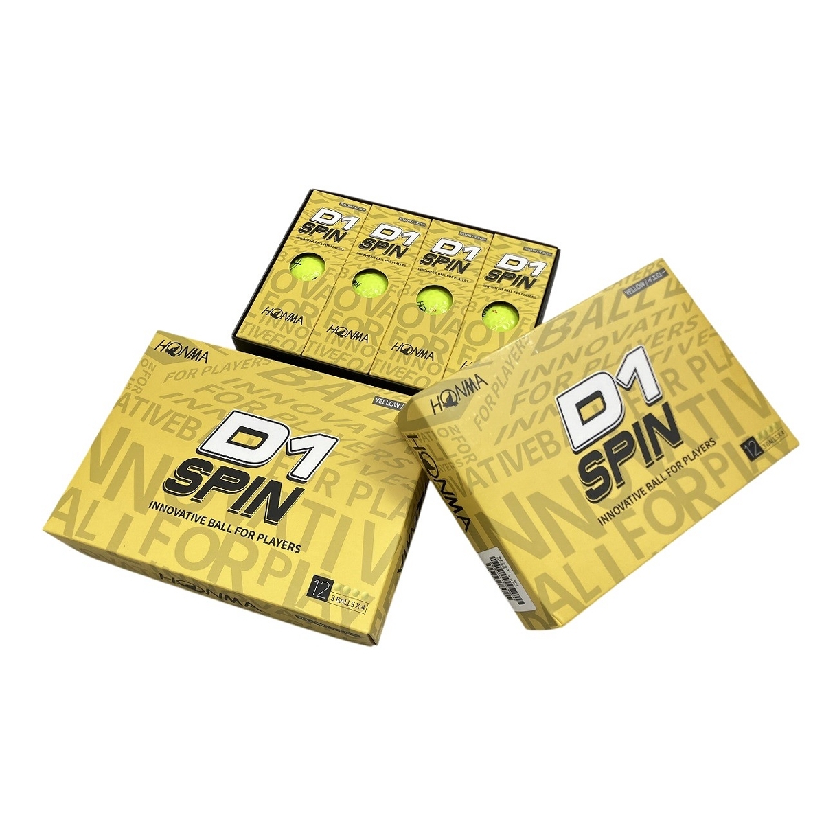 HONMA D1 SPIN ゴルフボール 2ダース セット 未使用 W10598331拍卖