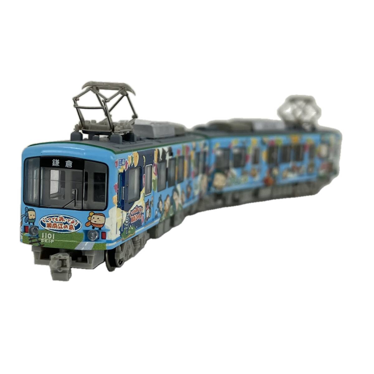MODEMO 28233 NT133 江ノ島電鉄 1100形 スキップえのんくん号 (M車) 鉄道模型 中古 Y10617030拍卖
