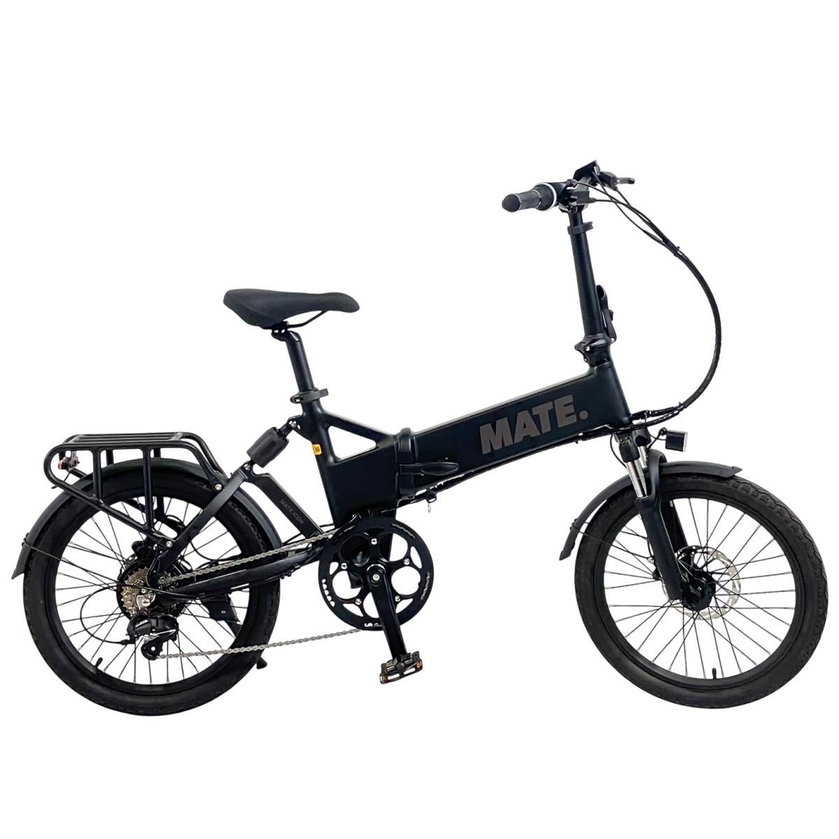 MATE.BIKE MATE ICON 250W-JP 折りたたみ 電動アシスト 自転車 13Ah 20インチ 外装7段 ブラック 中古 良好 楽 T10581871拍卖
