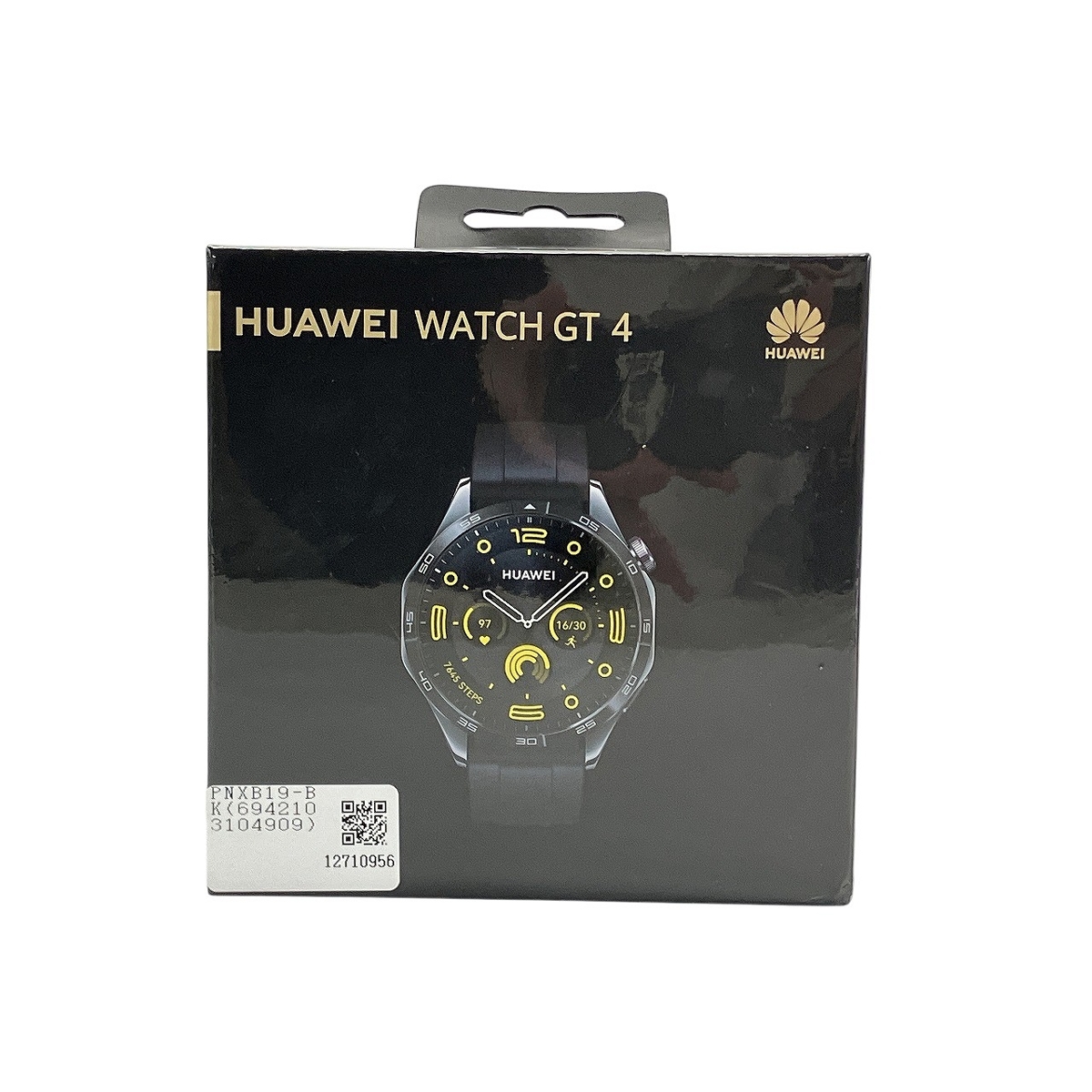 HUAWEI WATCH GT 4 46mm ファーウェイウォッチ スマートウォッチ ゴルフ ブラック 未使用 未開封 W10610402拍卖