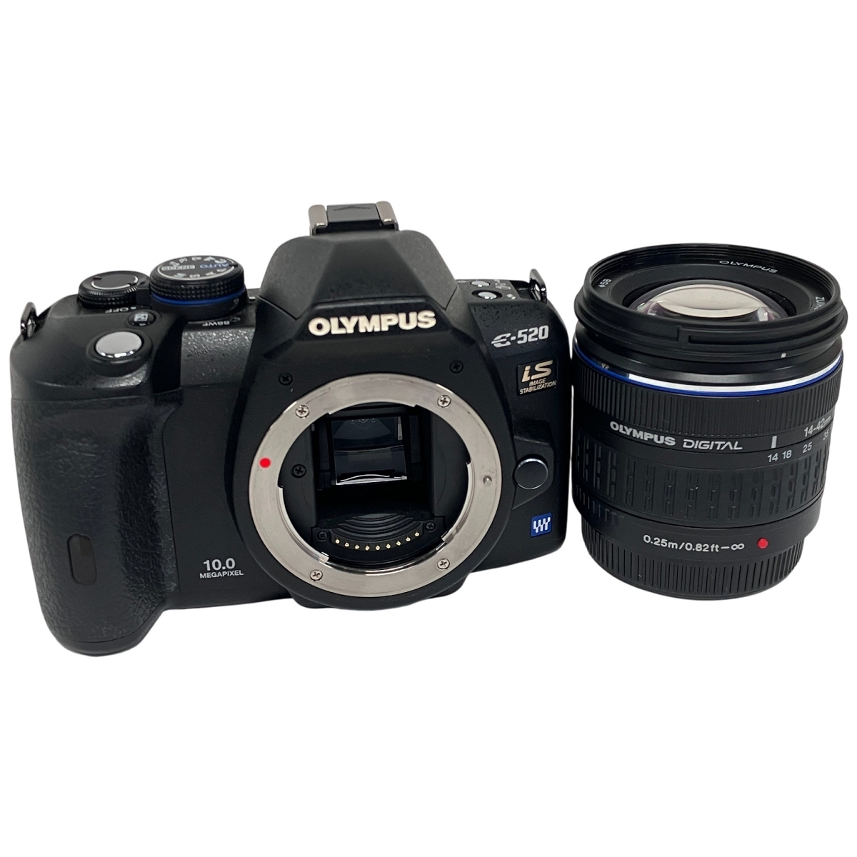 OLYMPUS E-520 デジタル一眼レフ レンズキット ZUIKO DIGITAL 14-42mm F3.5-5.6 カメラ レンズ オリンパス ジャンク F10565688拍卖