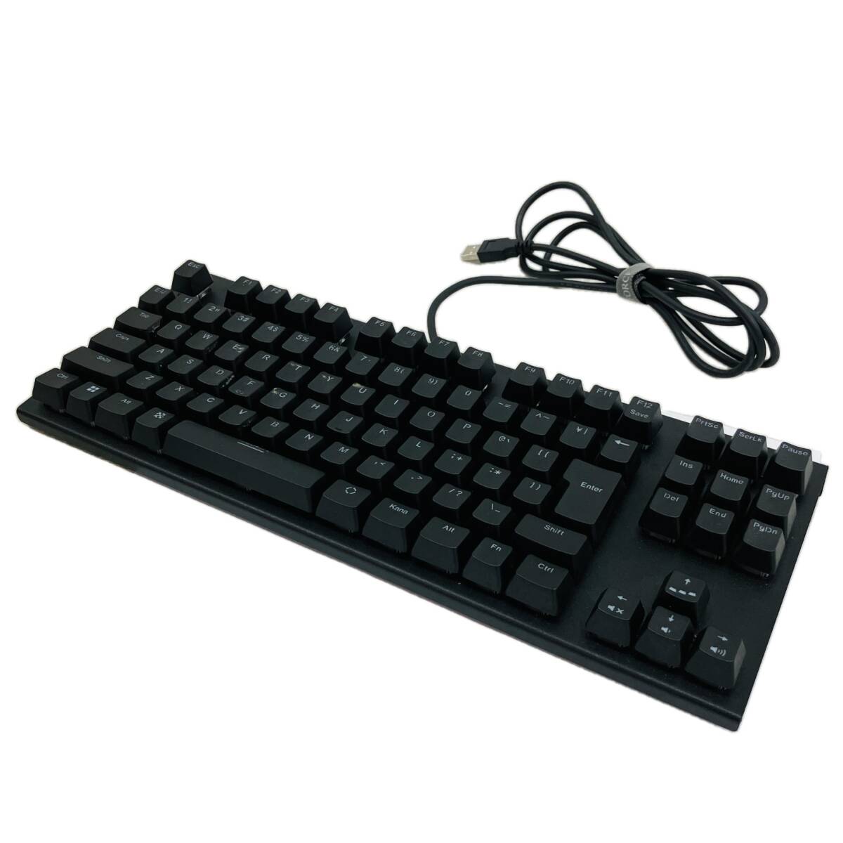 東プレ REALFORCE GX1 ゲーミングキーボード 日本語配列 有線 静音 ブラック テンキーレス 中古 C10621266拍卖