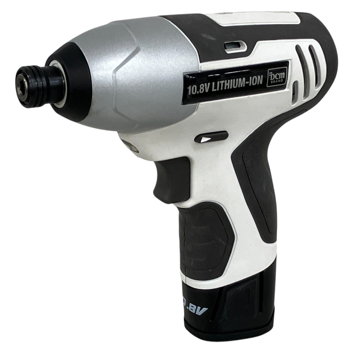 DCM T-ID108V 充電式インパクトドライバー 10.8V スターターキット 充電器・バッテリー付き 最大トルク90N・m 電動工具 DIY 中古 K10623674拍卖