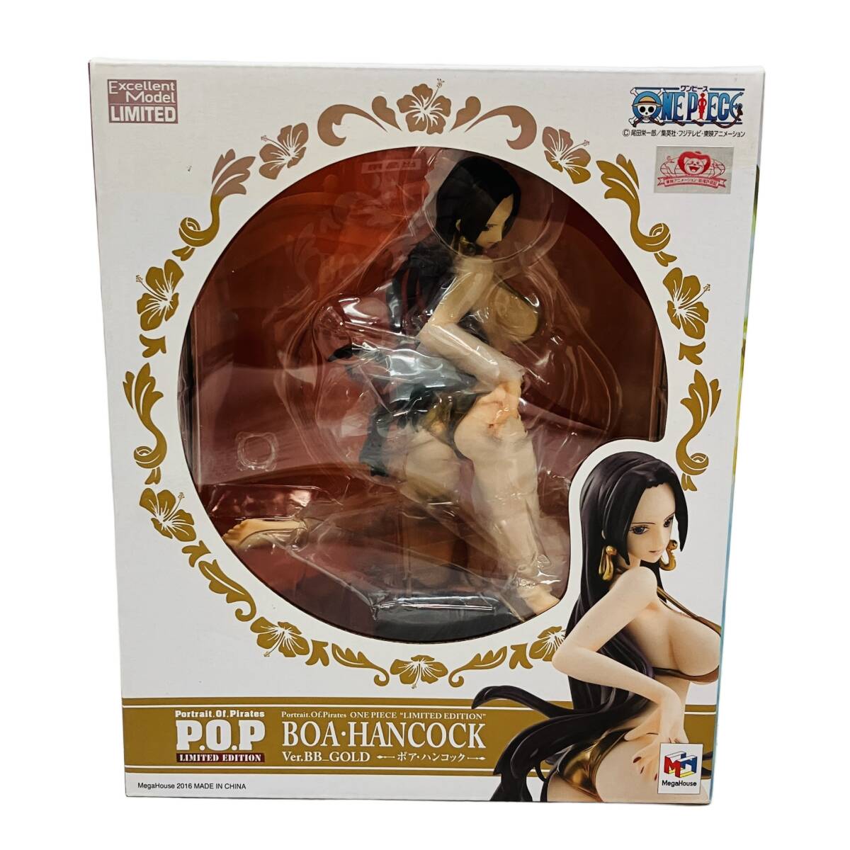 メガハウス P.O.P LIMITED EDITION/POP ONE PIECE ボア・ハンコック Ver.BB GOLD フィギュア 未開封 未使用 C10574946拍卖