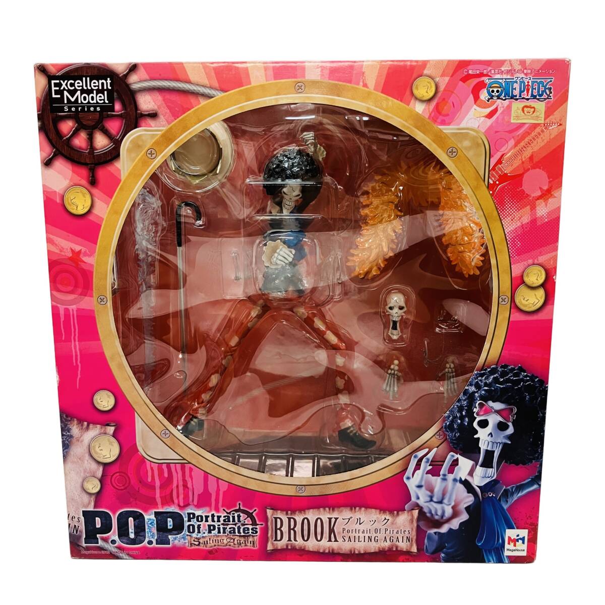 メガハウス P.O.P Sailing Again ブルック フィギュア ワンピース ONE PIECE FILM MegaHouse 未開封 未使用 C10574966拍卖