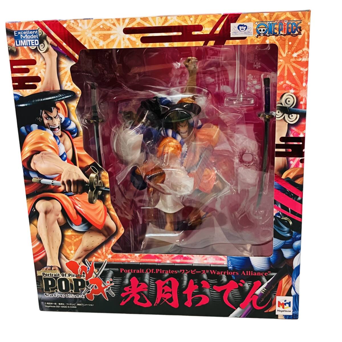 メガハウス P.O.P Warriors Alloance 光月おでん フィギュア ワンピース ONE PIECE MegaHouse 未開封 未使用 C10574912拍卖