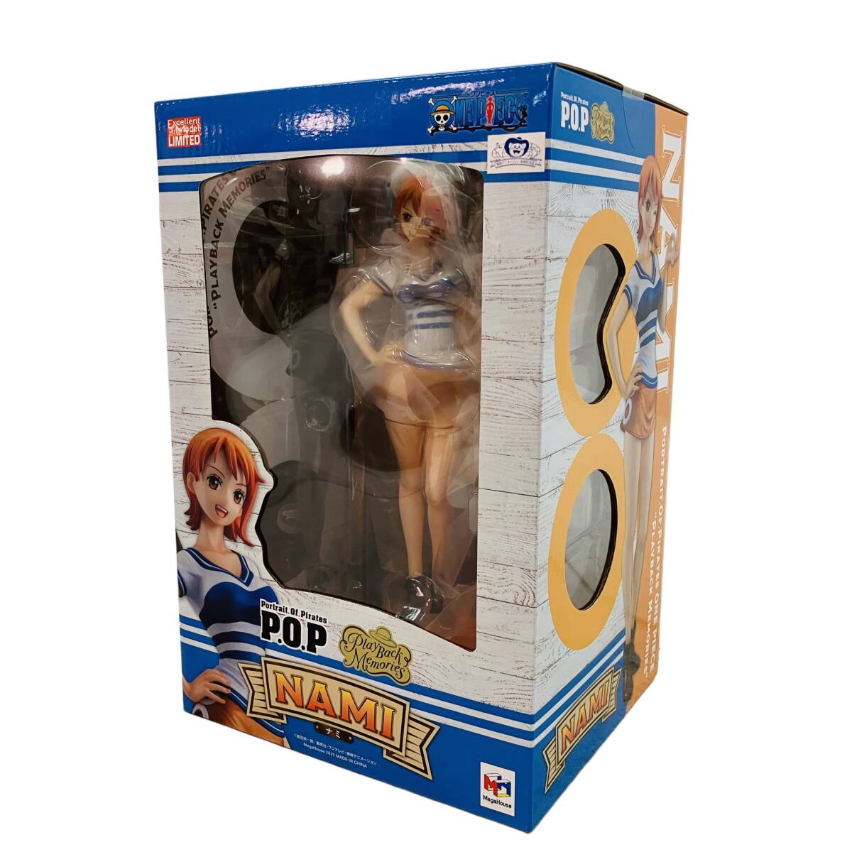 メガハウス P.O.P Play Back Memories/POP ONE PIECE ナミ フィギュア 中古 C10574959拍卖