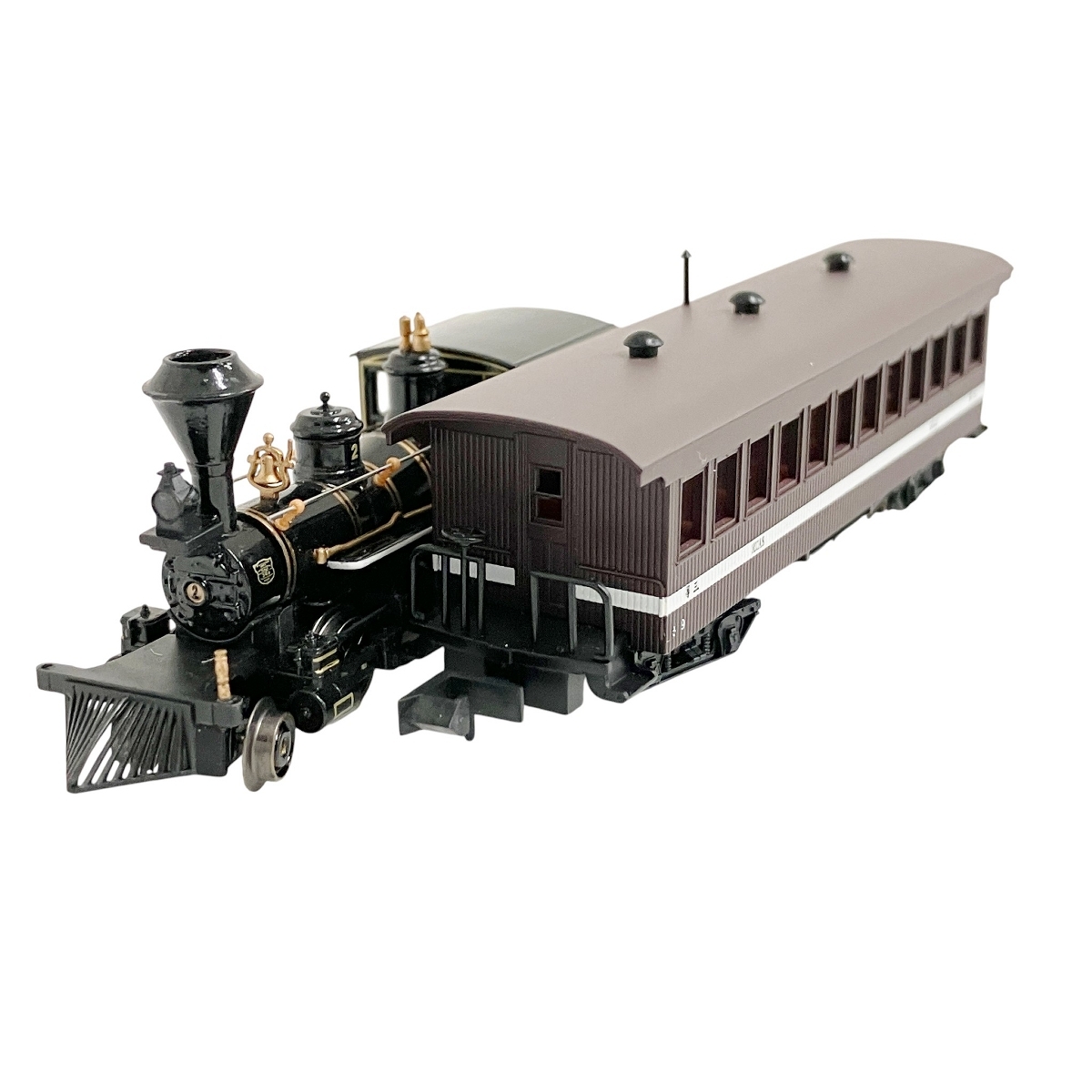 MICRO ACE A0291 7100形 弁慶号 蒸気機関車+客車1両付 マイクロエース Nゲージ 鉄道模型 中古 O10630367拍卖