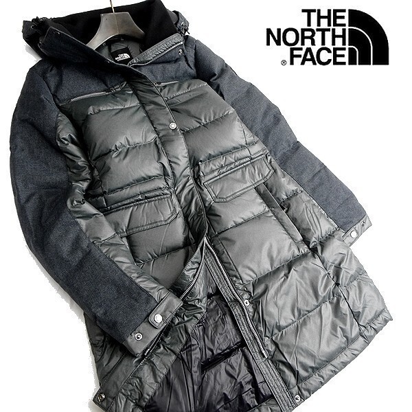 THE NORTH FACE ノース・フェイス 新品 定4.4万耐久撥水 中綿入裏地 ダウンジャケット コート DG82 DGY 85/S ▲052▼kkf1553a拍卖