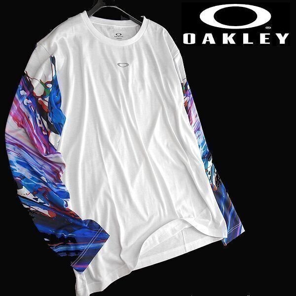 OAKLEY オークリー 新品 東京オリンピック限定 Kokoro 吸汗速乾 長袖 Tシャツ カットソー FOA401977 100 S ▲009▼21226k04拍卖