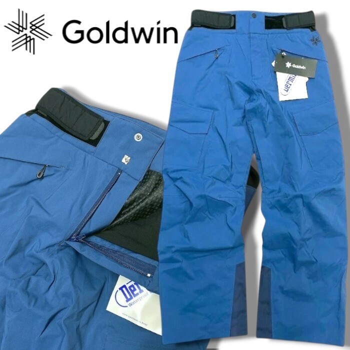 Goldwin ゴールドウィン 新品 定4.9万 透湿性 防水性 保温性 スキー 中綿入り カーゴ ワイド パンツ G33357 2/M ▲100▼51119s01拍卖