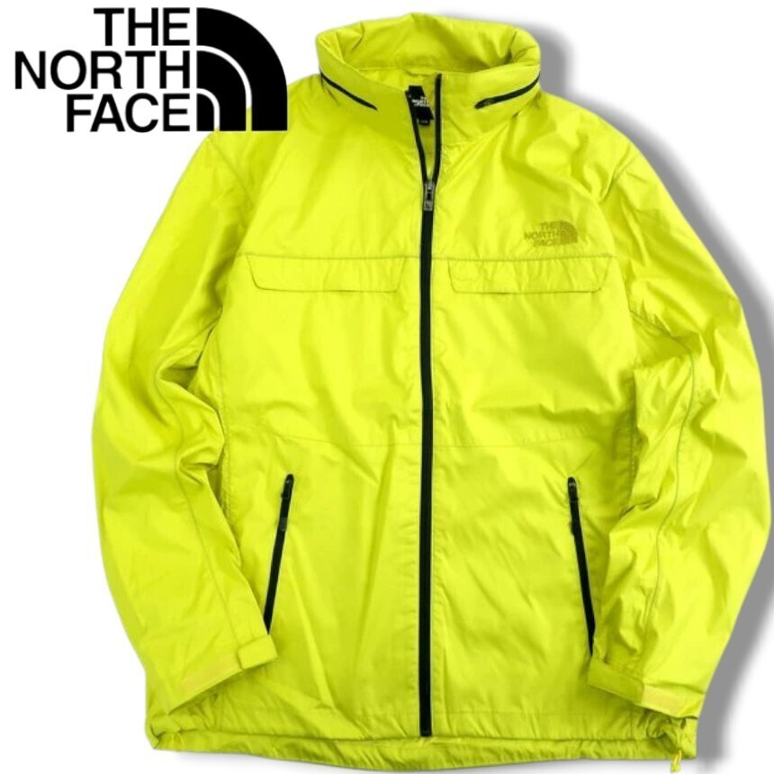 THE NORTH FACE ノースフェイス 新品 撥水 軽量 フード付 スタンドカラー ジップアップジャケット ブルゾン NSJ3BF00 95/M▲047▼30321k05拍卖