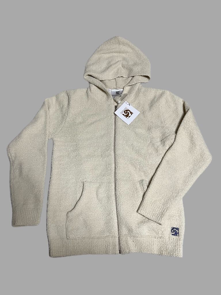 カシウエア レディース パーカー ルームウェア オフホワイト サイズL拍卖