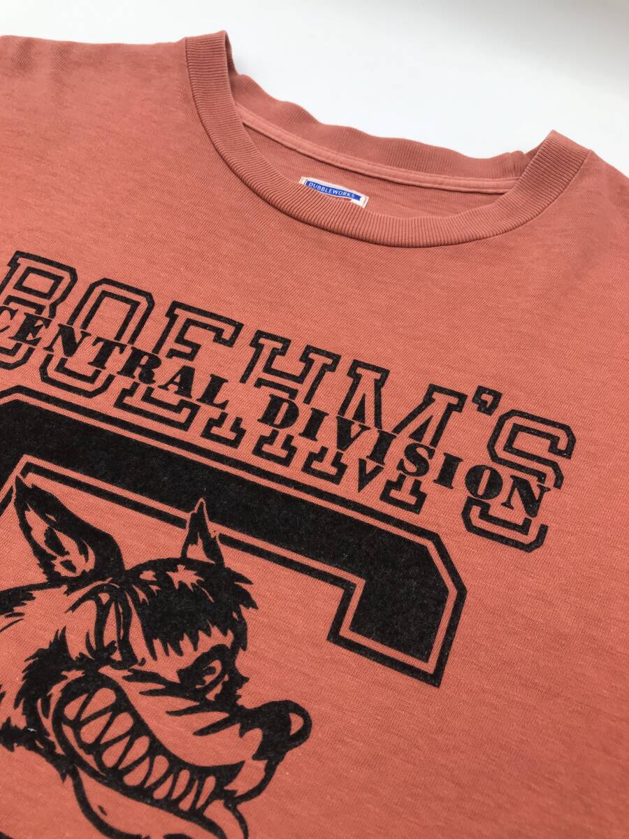 【日本製】WAREHOUSE半袖ウエアハウスTeeシャツダブルワークス/オレンジ/M/リアルマッコイ 1A2拍卖