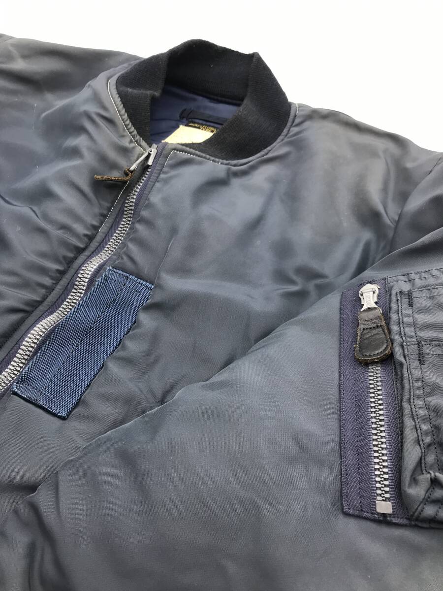 【M品番】BUZZ RICKSON'S バズリクソンズ B-15C フライトジャケット/M13513 /紺/36/トイズマッコイ 拍卖