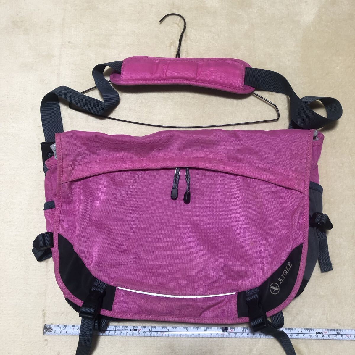 【AIGLE】ナイロンショルダーバッグ 拍卖