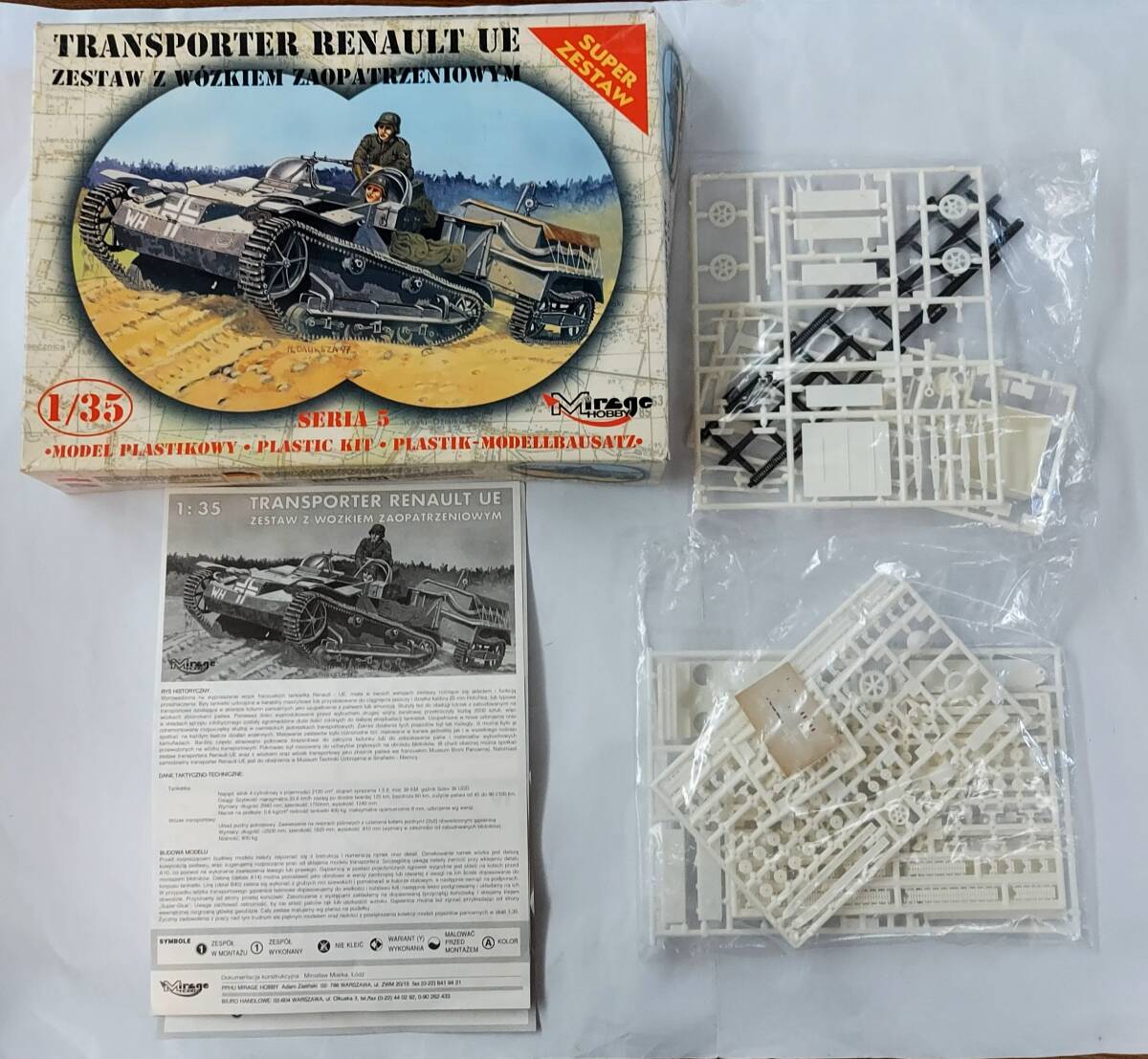 ルノーUEドイツ軍仕様 1/35 ミラージュ拍卖