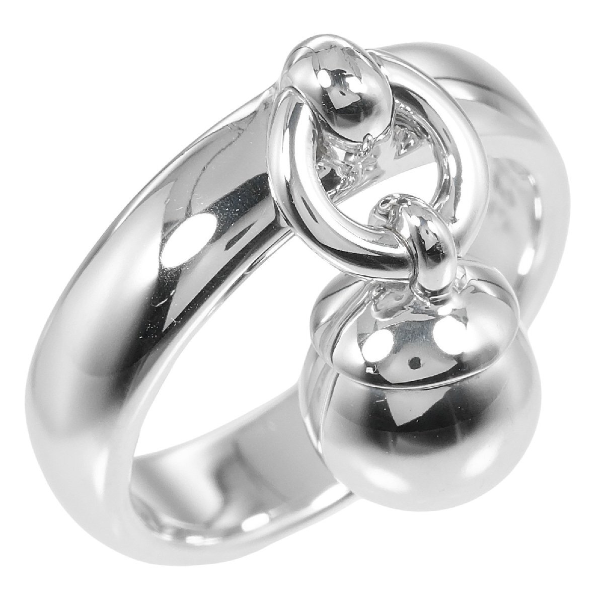 TIFFANY&Co. ティファニー ボールダングル ヴィンテージ リング・指輪 シルバー925 11号 約6.1g レディース【I180125159】中古拍卖