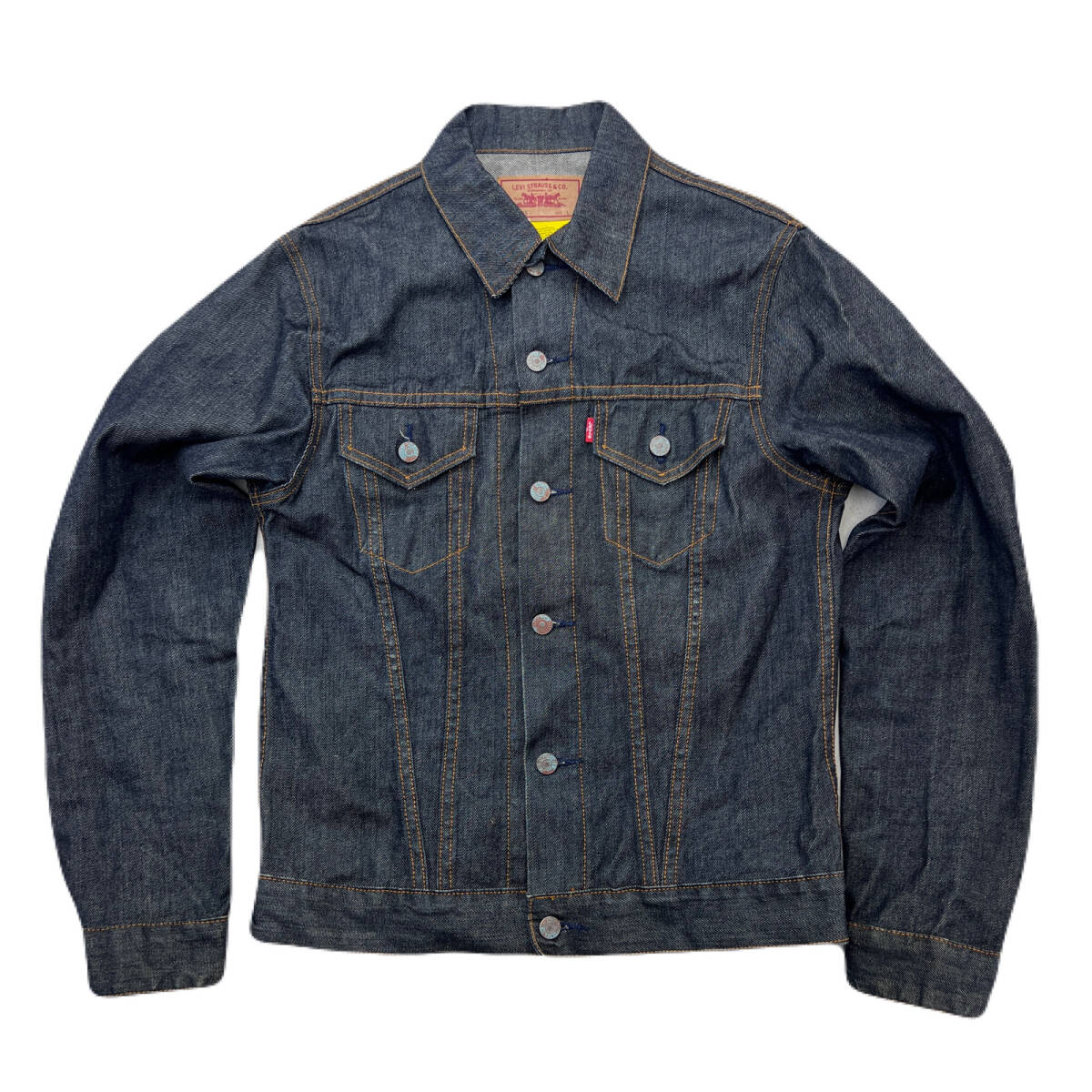 リーバイス 70505-03 デニムジャケット 色濃いめ ジージャン Gジャン Lサイズ メンズ ●J348拍卖