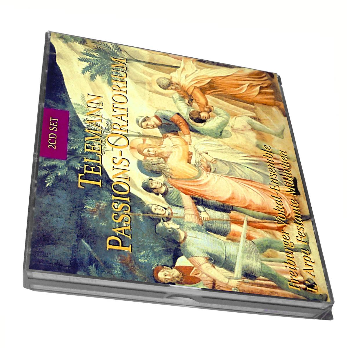 Brilliant Classics2CDロッハー シェファー テレマン受難曲オラトリオBARBARA LOCHER WOLFGANG SCHAFER TELEMANN Passions Oratorium拍卖