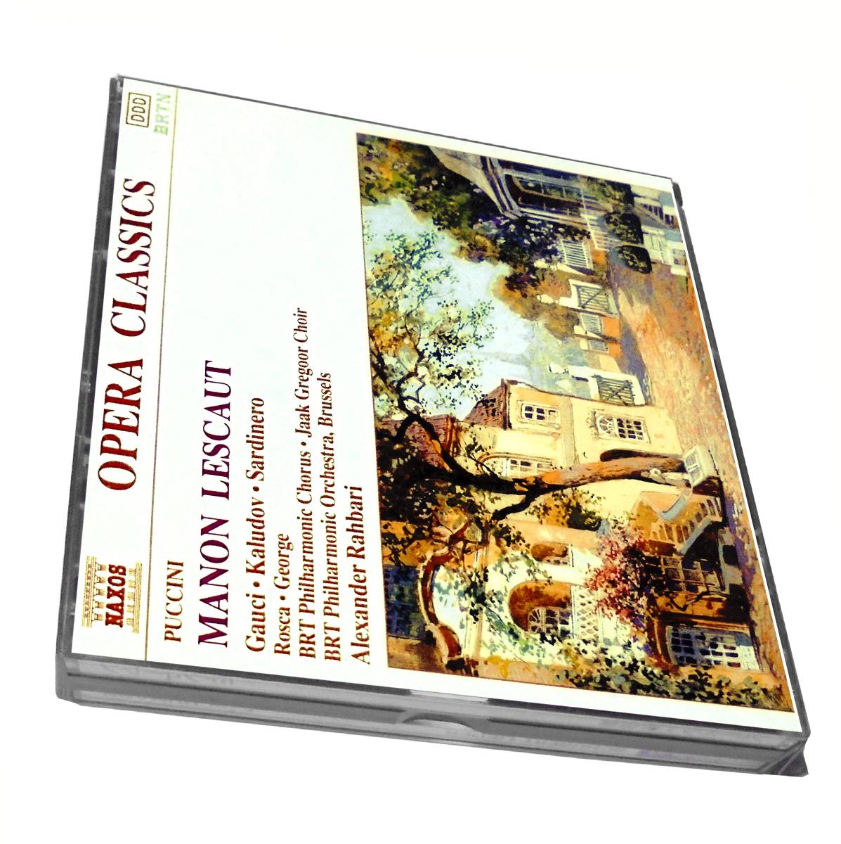 NAXOS2CDラハバリ プッチーニ マノンレスコー ガウチ Manon Lescaut ALEXANDER RAHBARI MIRIAM GAUCI LUCIENNE VAN DEYCK ROSCAナクソス拍卖