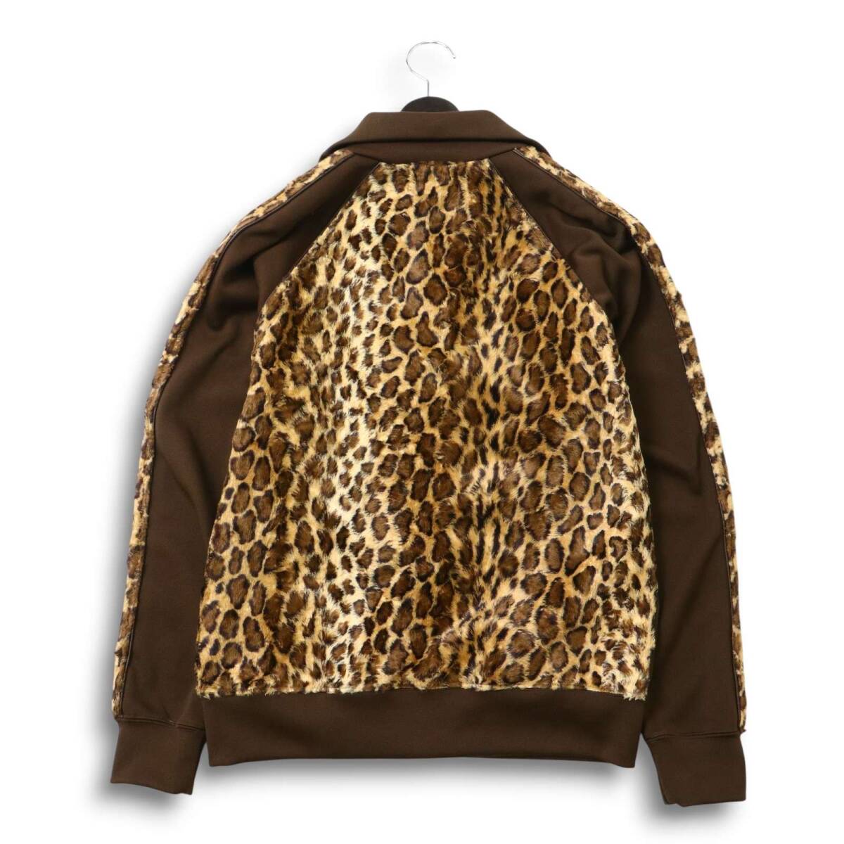 Y2K 00s★ EDGE RUPERT ルパート 通年 刺繍&レオパード柄★ ジャージ トラック ジャケット ブルゾン Sz.M メンズ拍卖