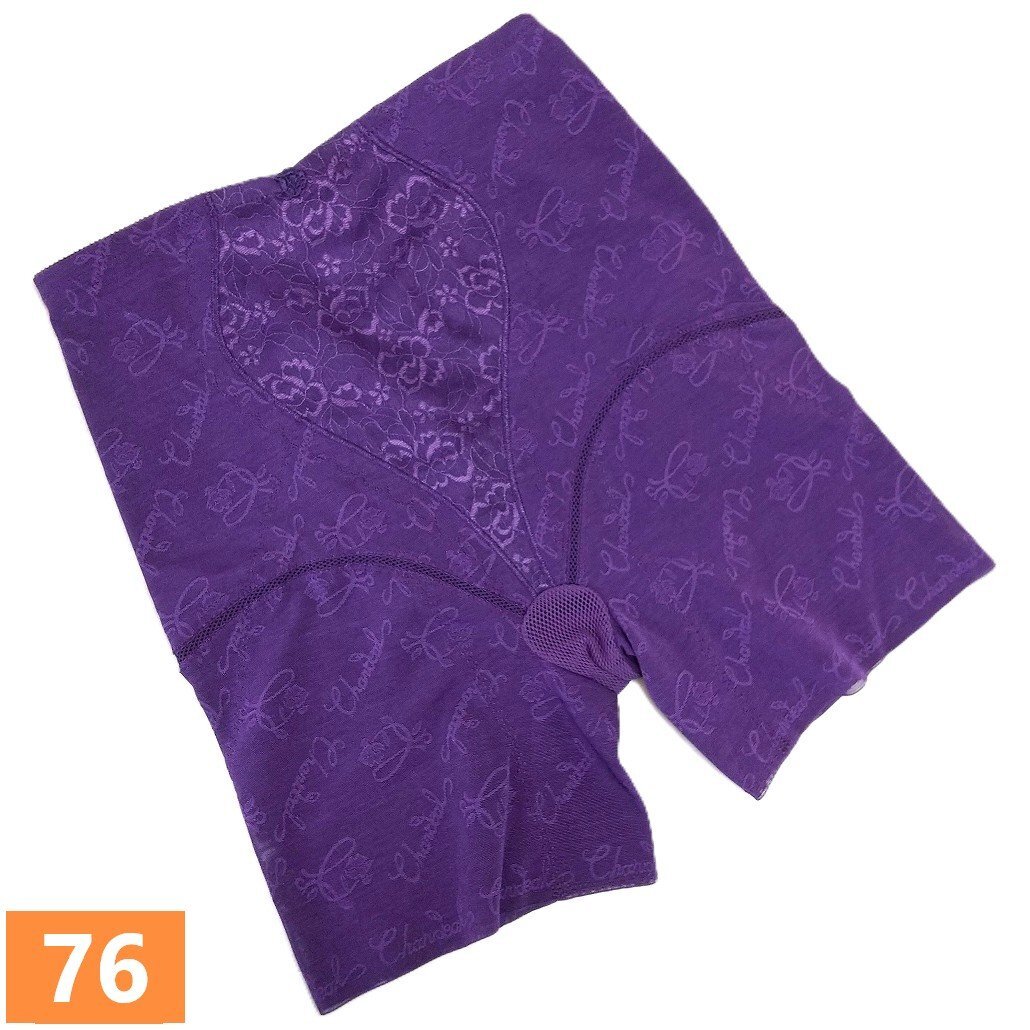 シャンデール ロングガードル 76 エレガント バイオレット 新品未使用 サンプル 補正下着 補整 日本製 ガードル s1248拍卖