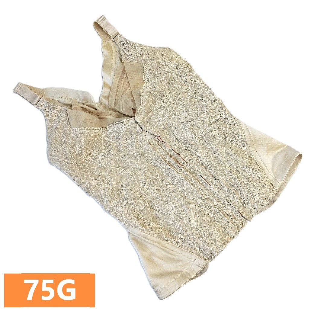 難あり マルコ バランスコントロールインナー 75G サラヴィール パールベージュ 補正 補整 絹 USED 訳あり m2127拍卖